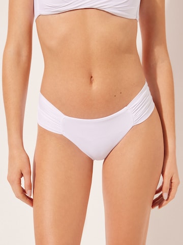 CALZEDONIA Bikini Bottoms 'INDONESIA' in White: front