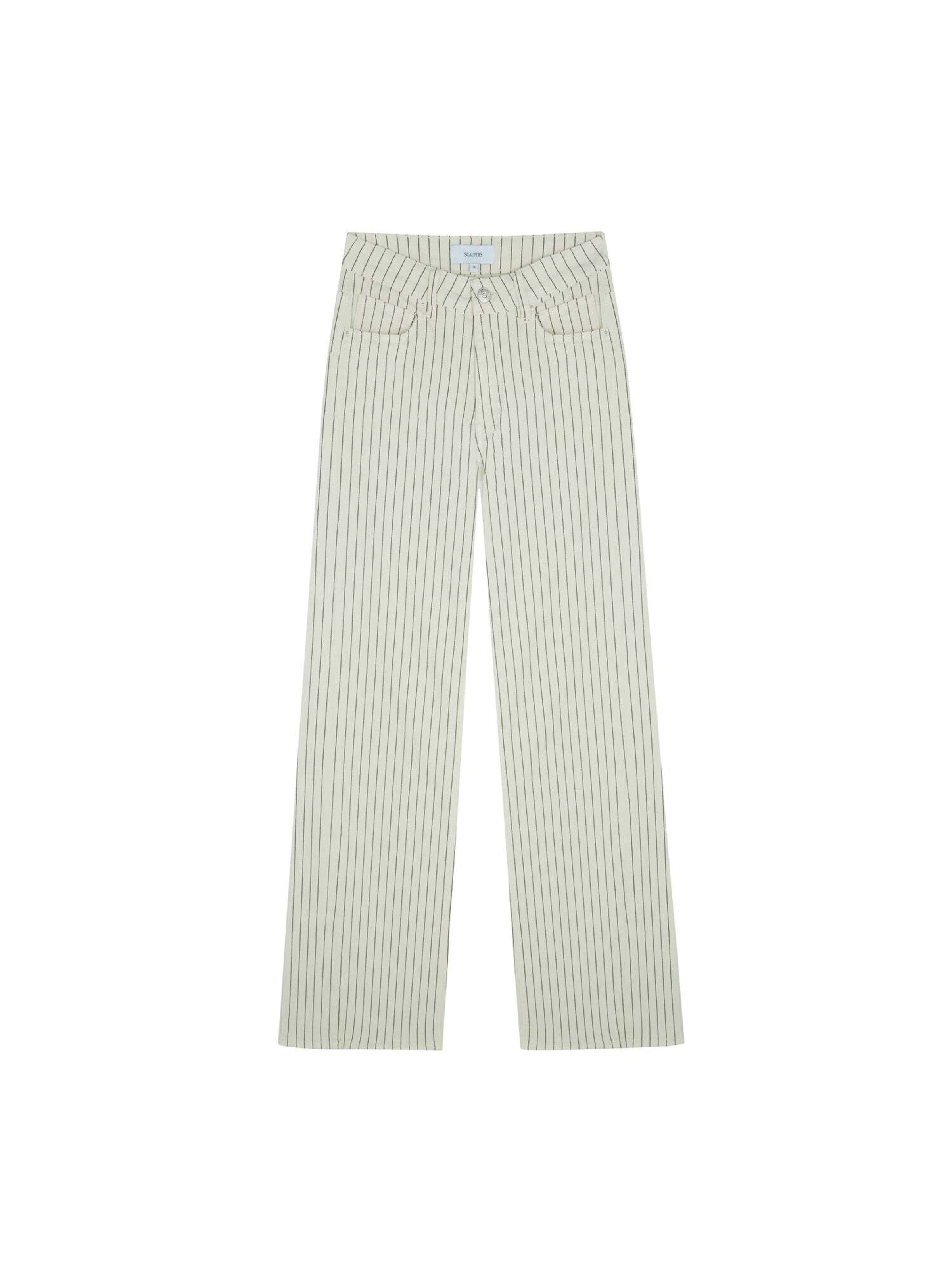 Scalpers Regular Jeans ' ' i beige: framsida