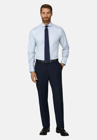 Boggi Milano Shirt in Blauw: voorkant