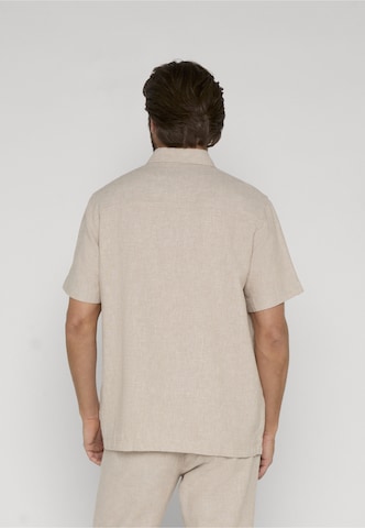 Coupe regular Chemise 'Trope' INDICODE JEANS en marron