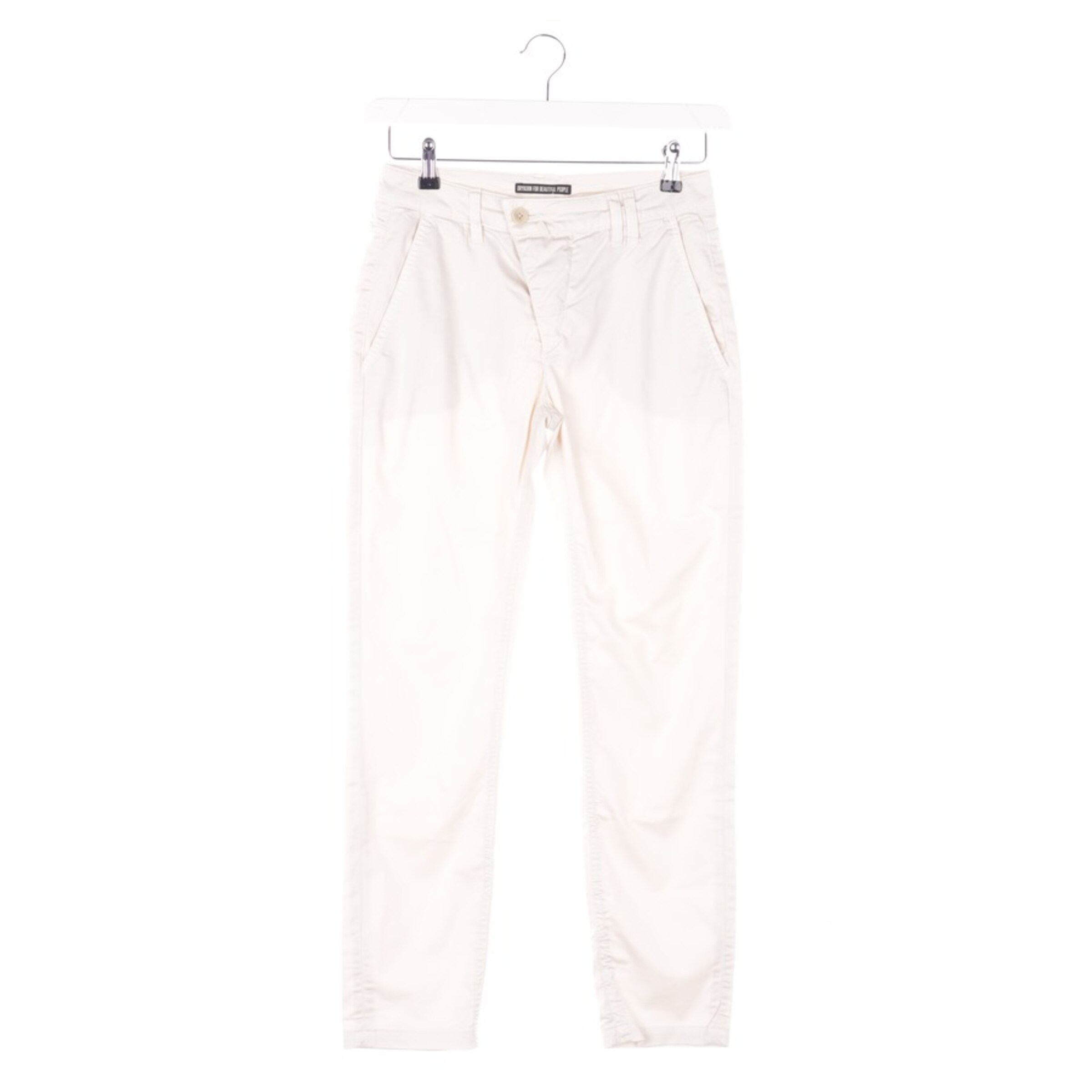 DRYKORN Pants in XS in White: front