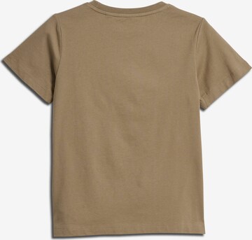 SOMETIME SOON T-Shirt 'Ocean' in Braun