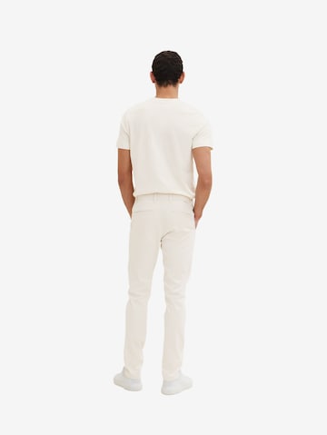 Regular Pantalon chino TOM TAILOR en beige