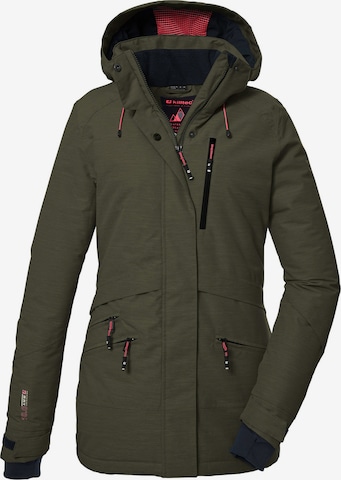 KILLTEC Athletic Jacket in Green: front