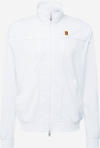 Veste de sport NIKE en blanc : devant