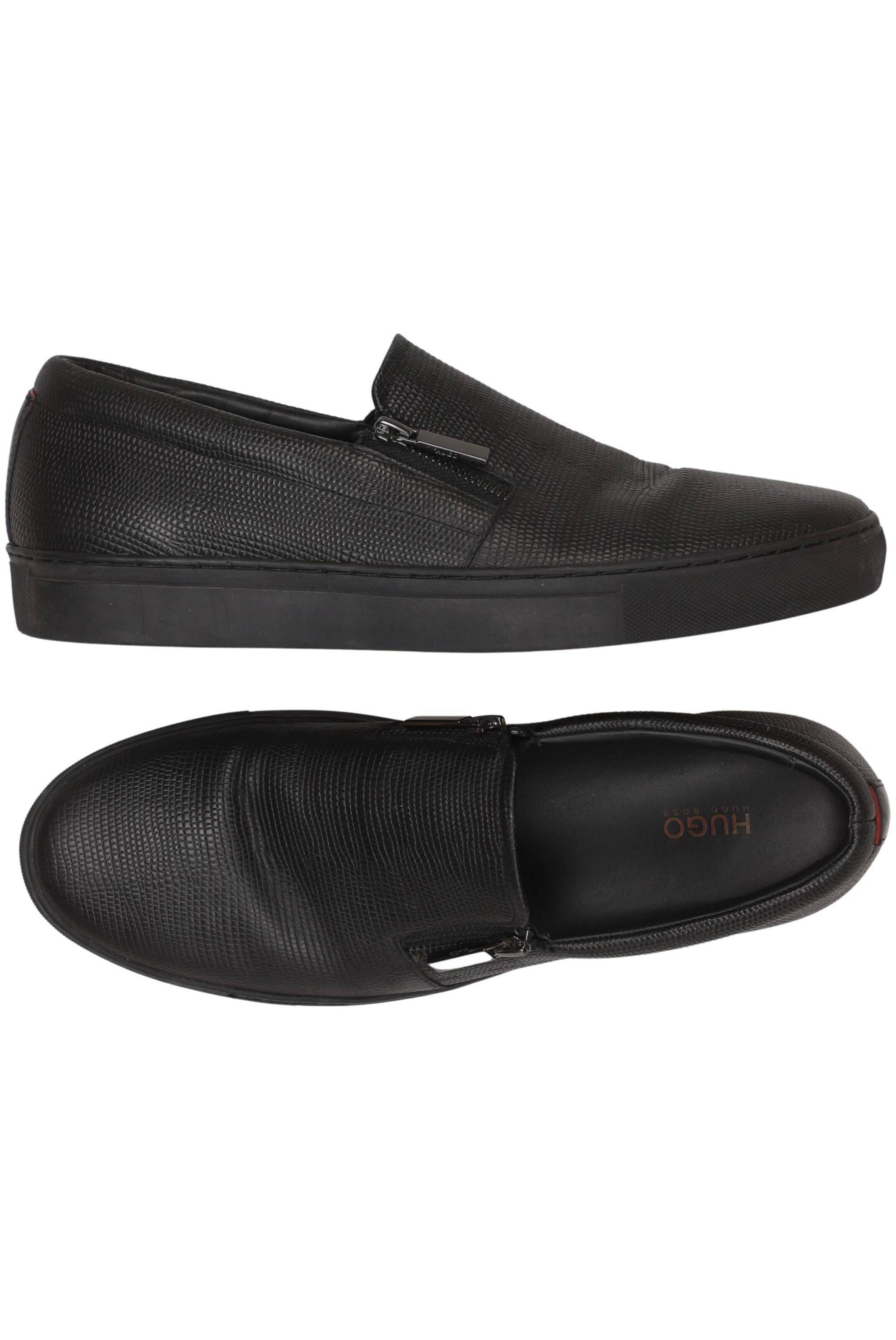 HUGO Flats & Loafers in 43 in Black: front