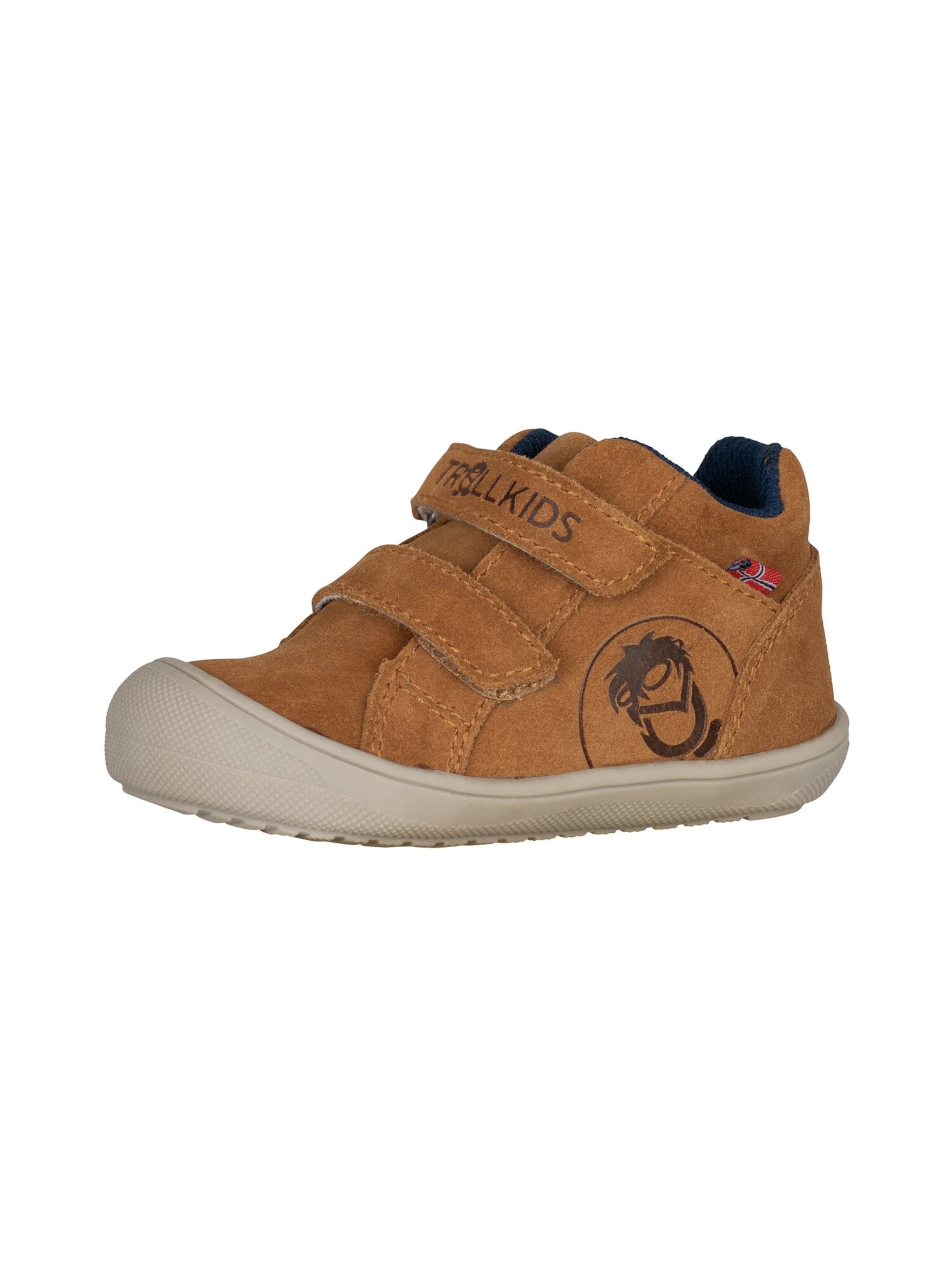 TROLLKIDS First-Step Shoes in Brown