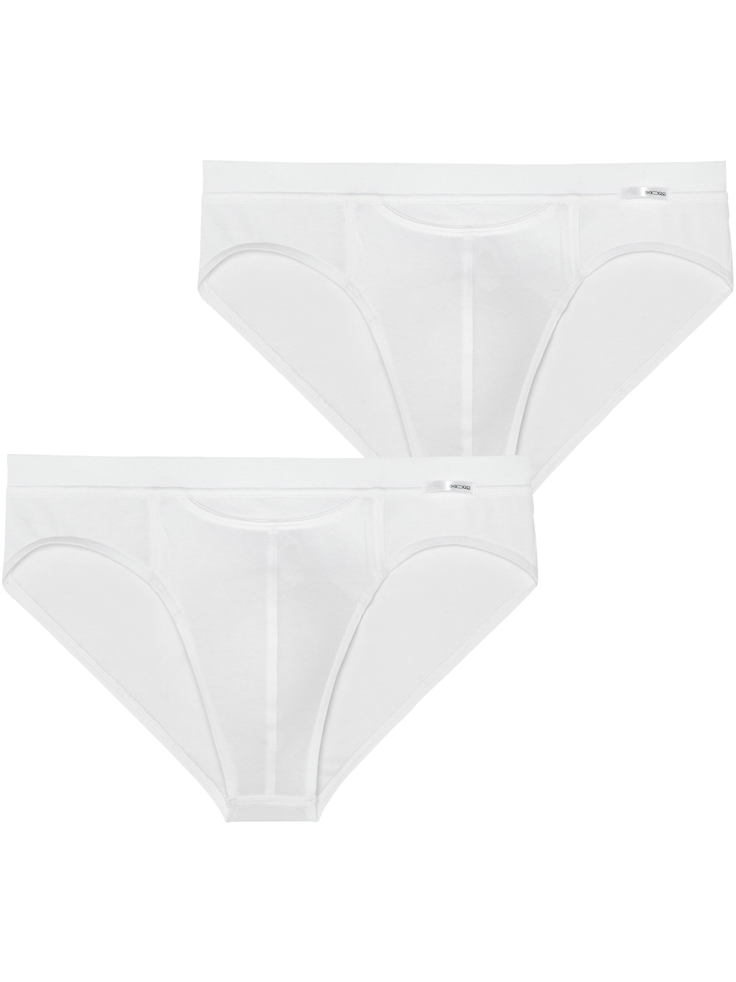 HOM Slip ' Tencel Soft ' in Wit: voorkant