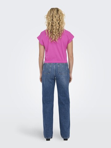 ONLY T-Shirt 'ONLMAY' in Pink