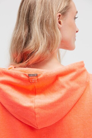 Soccx Hoodie in Orange