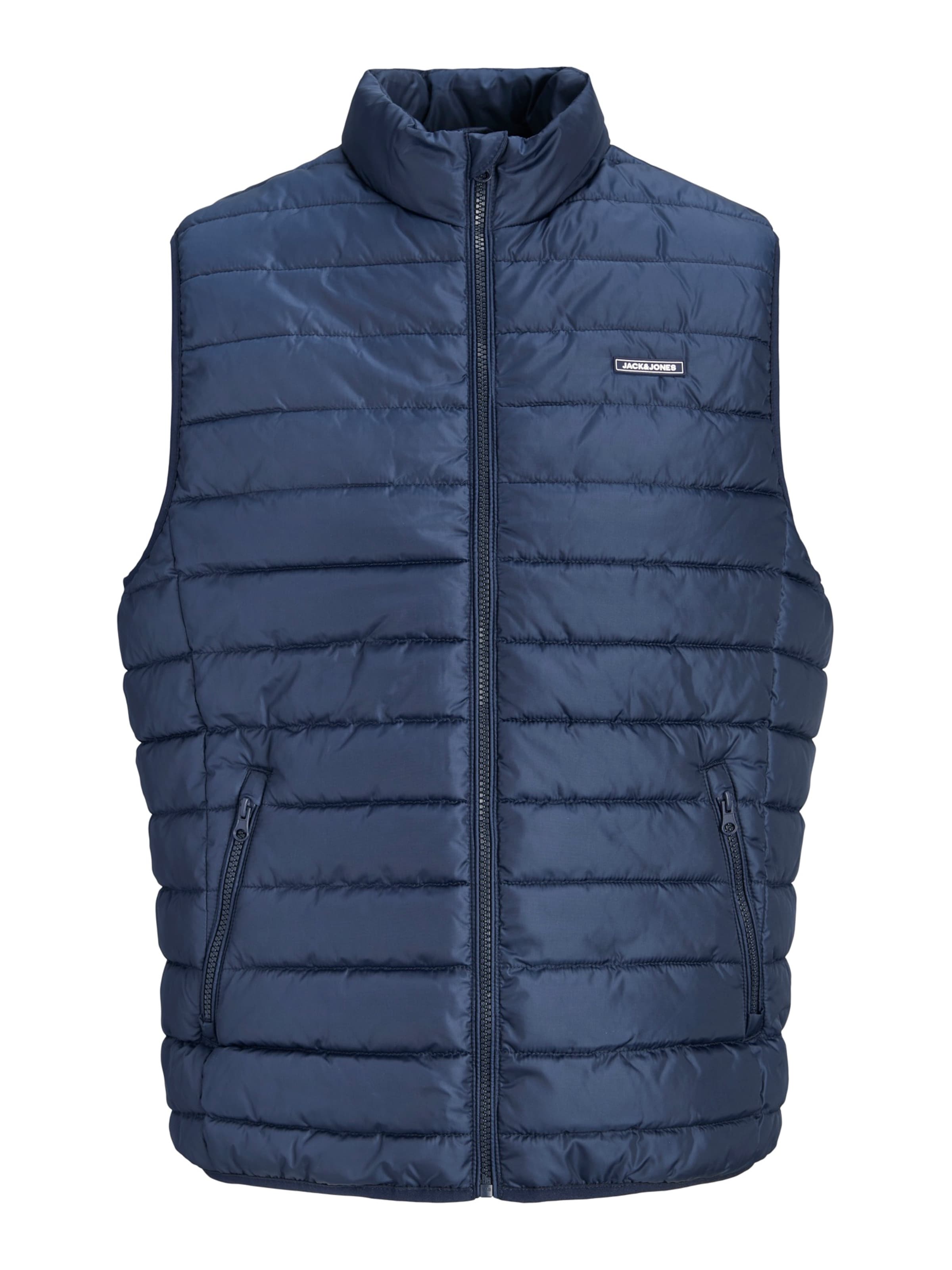 JACK & JONES Weste 'JJELVIS' in Blau: Vorderseite