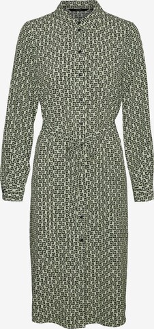 Robe-chemise 'NYA' VERO MODA en vert : devant