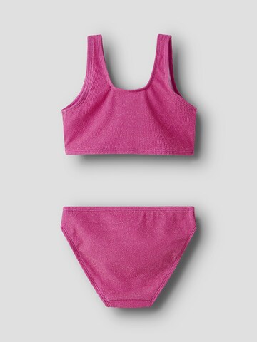 NAME IT - Bustier Bikini en rosa