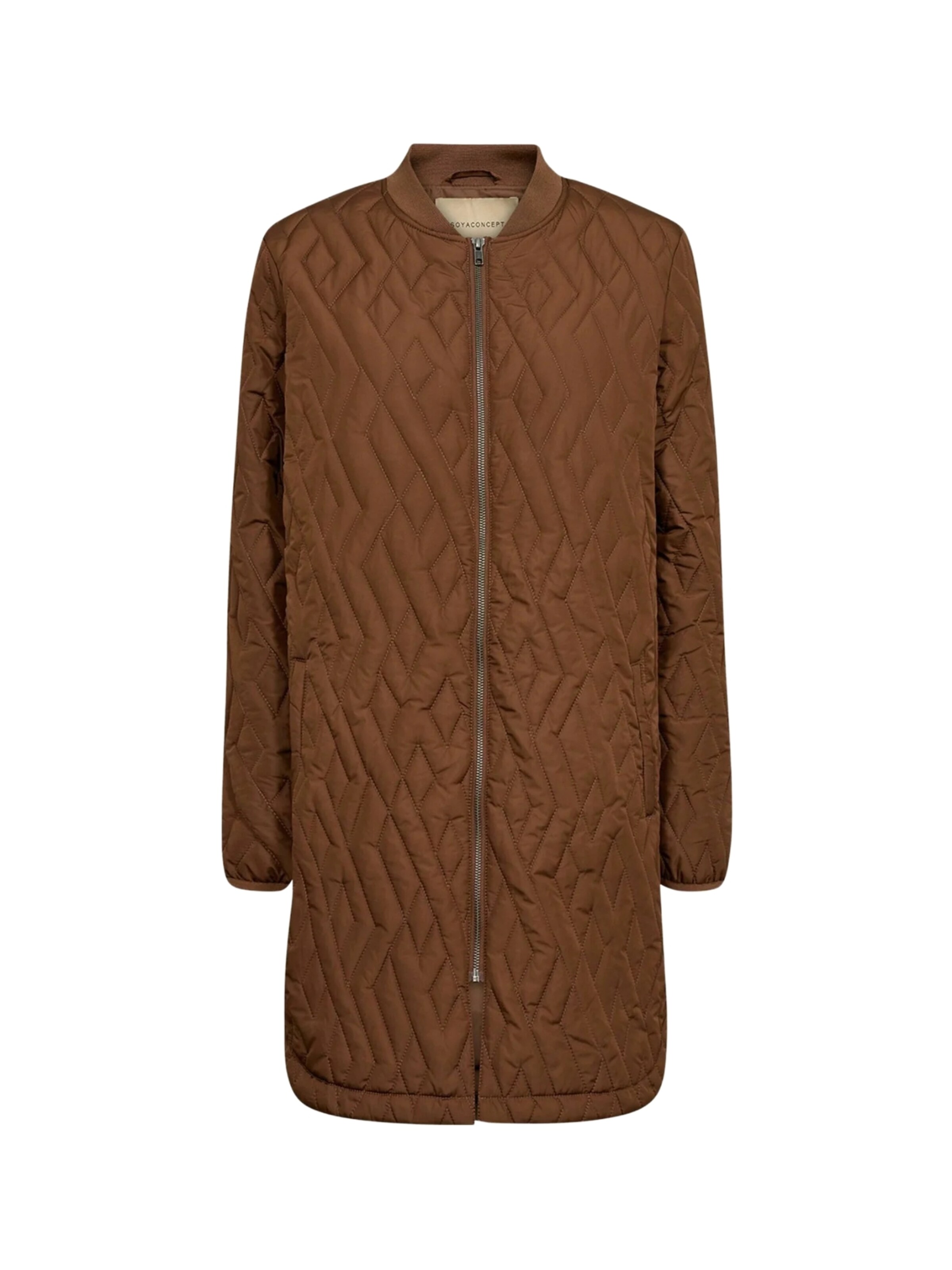 Soyaconcept Välikausitakki 'FENYA' värissä ruskea: etupuoli