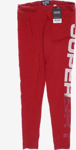 Superdry Pants in S in Red: front