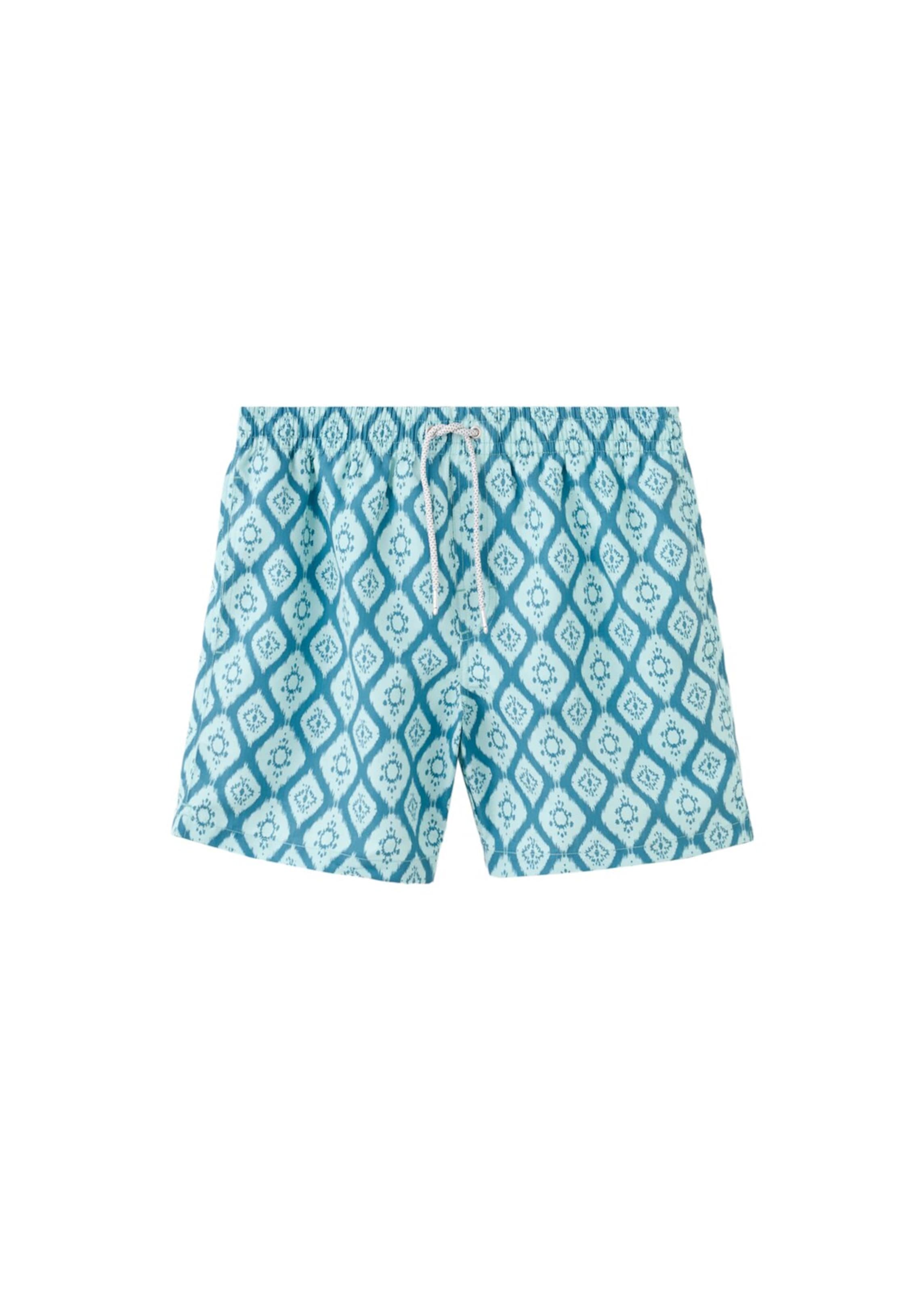 MANGO TEEN Board Shorts 'Oporto' in Blue: front