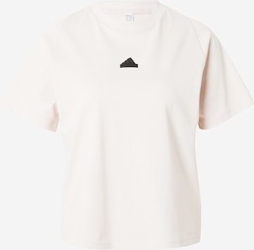 T-shirt fonctionnel 'Z.N.E.' ADIDAS SPORTSWEAR en blanc : devant