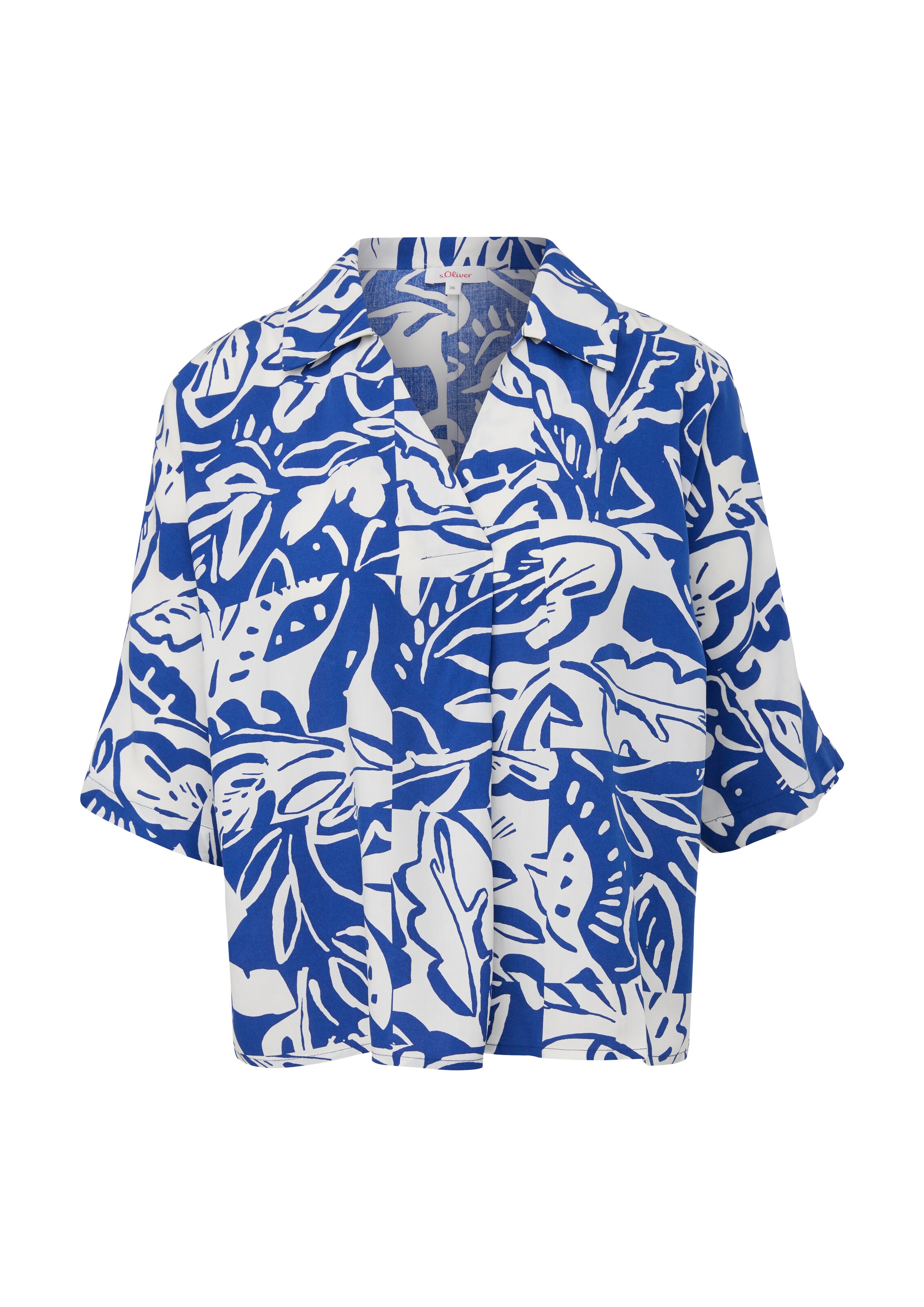 s.Oliver Bluse in Blau: Vorderseite
