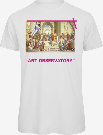 Openspace Shirt in braun / pink / weiß, Produktansicht