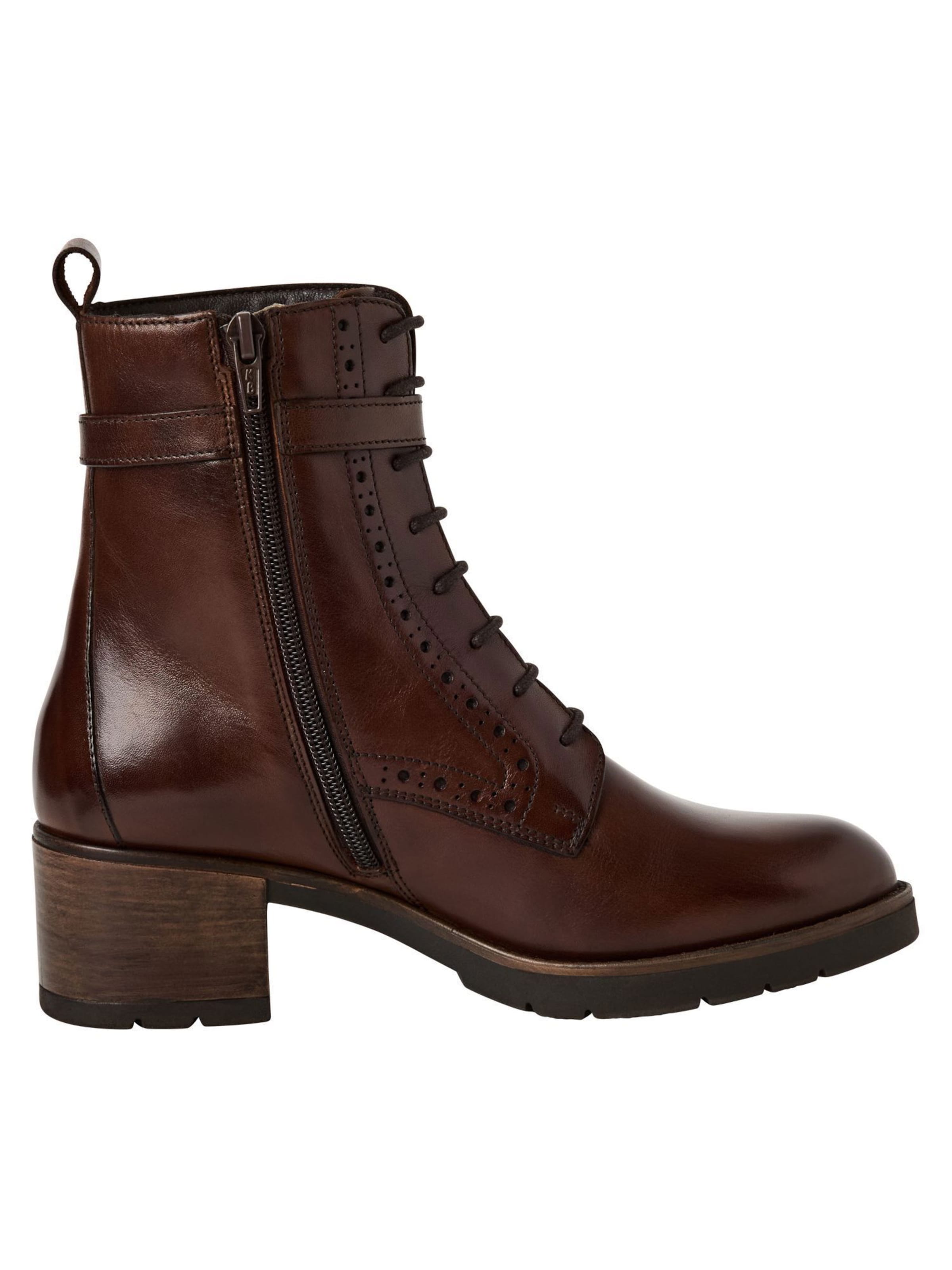 Bottines à lacets Tamaris en marron