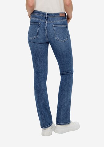 s.Oliver Bootcut Jeans 'Beverly' in Blauw