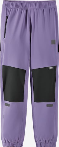 Reima Outdoor broek 'Intona' in Lila: voorkant