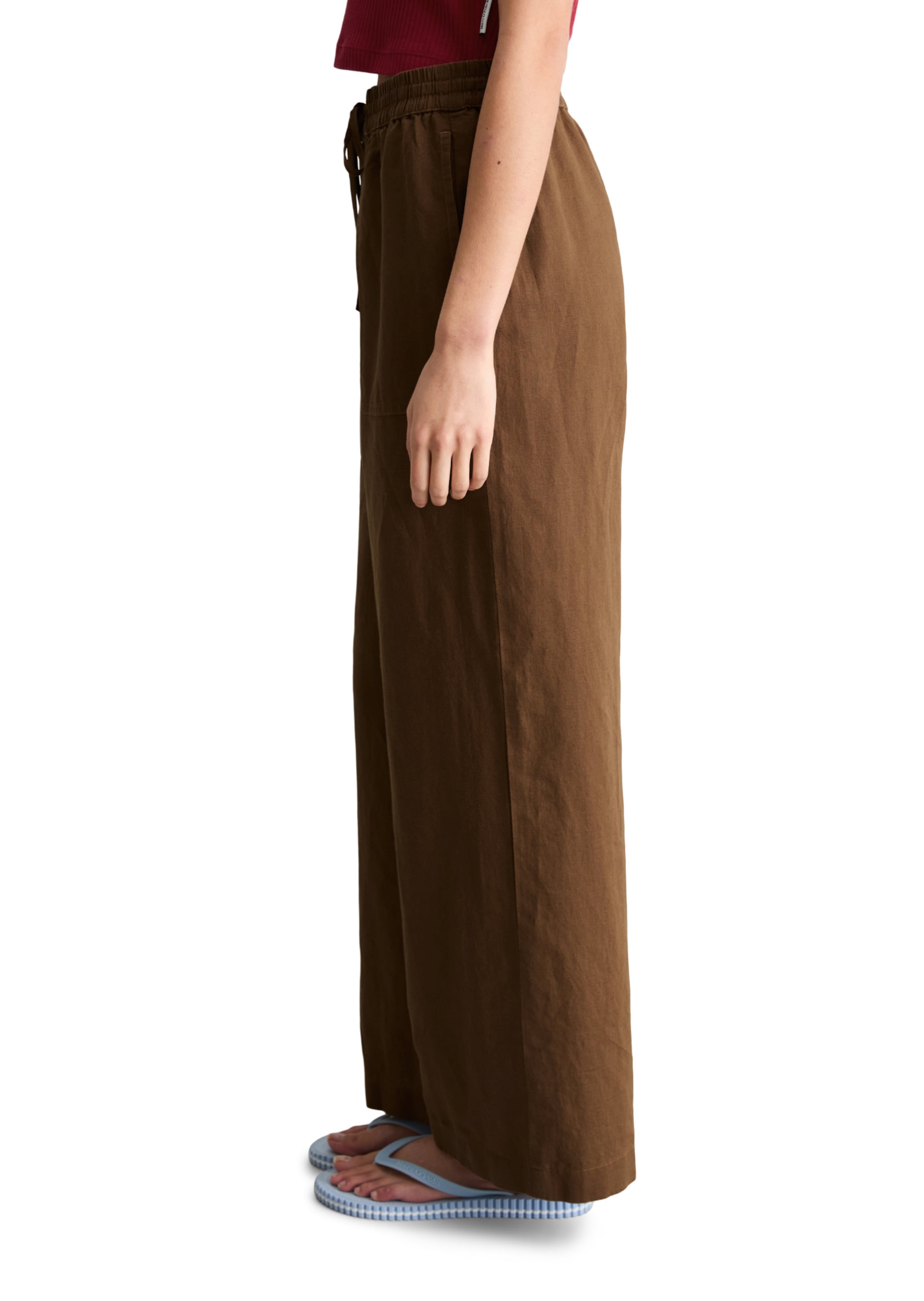 Marc O'Polo DENIM Regular Broek in Bruin