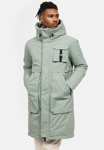 Cappotto invernale 'Cyriaan XX' di STONE HARBOUR in verde: frontale
