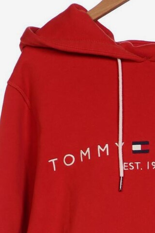 TOMMY HILFIGER Sweatshirt & Zip-Up Hoodie in M in Red