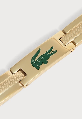LACOSTE Armbånd 'Stencil' i guld: forside