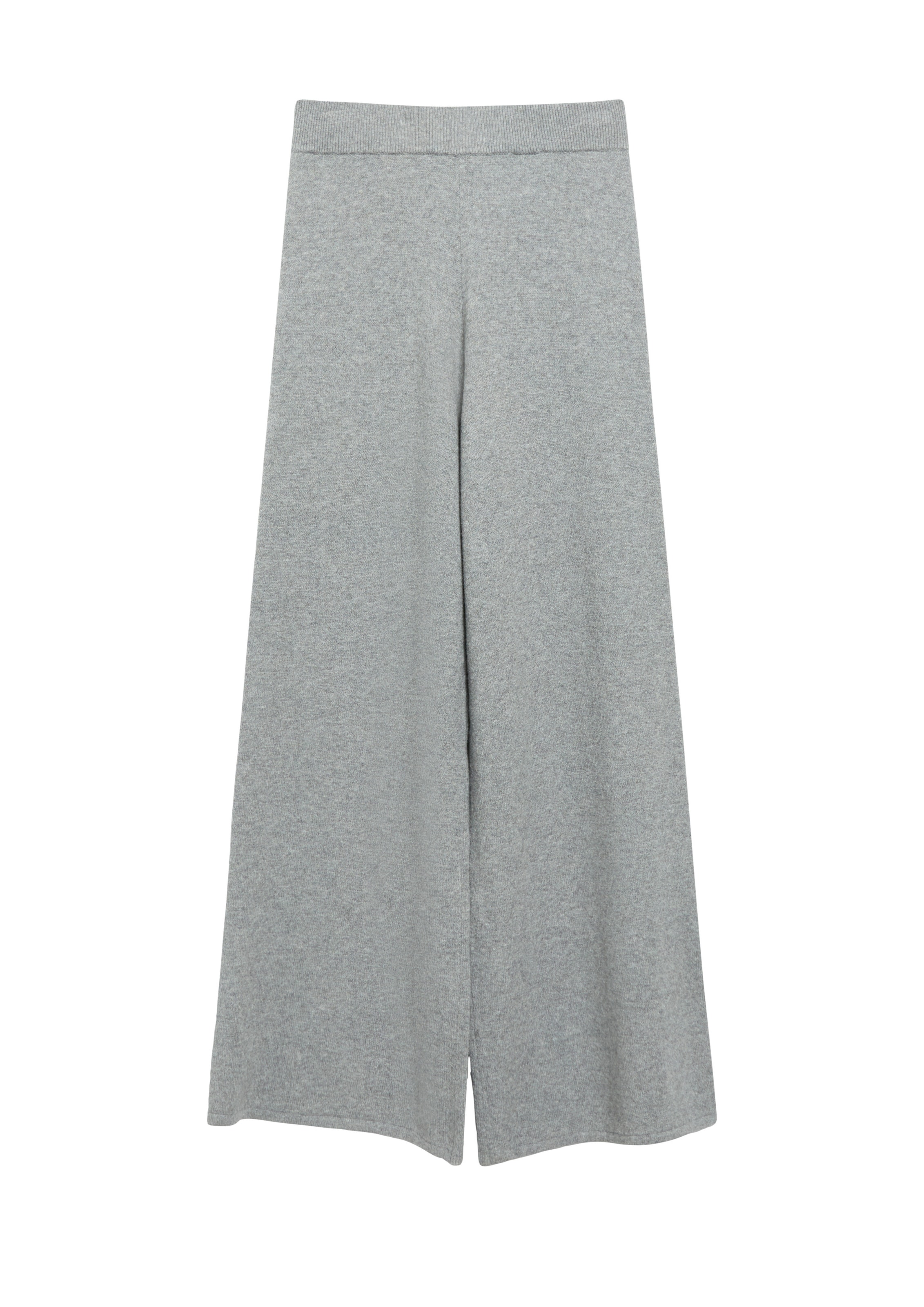 s.Oliver Wide leg Broek in Grijs: voorkant