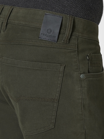 REDPOINT Regular Pants 'Milton' in Green