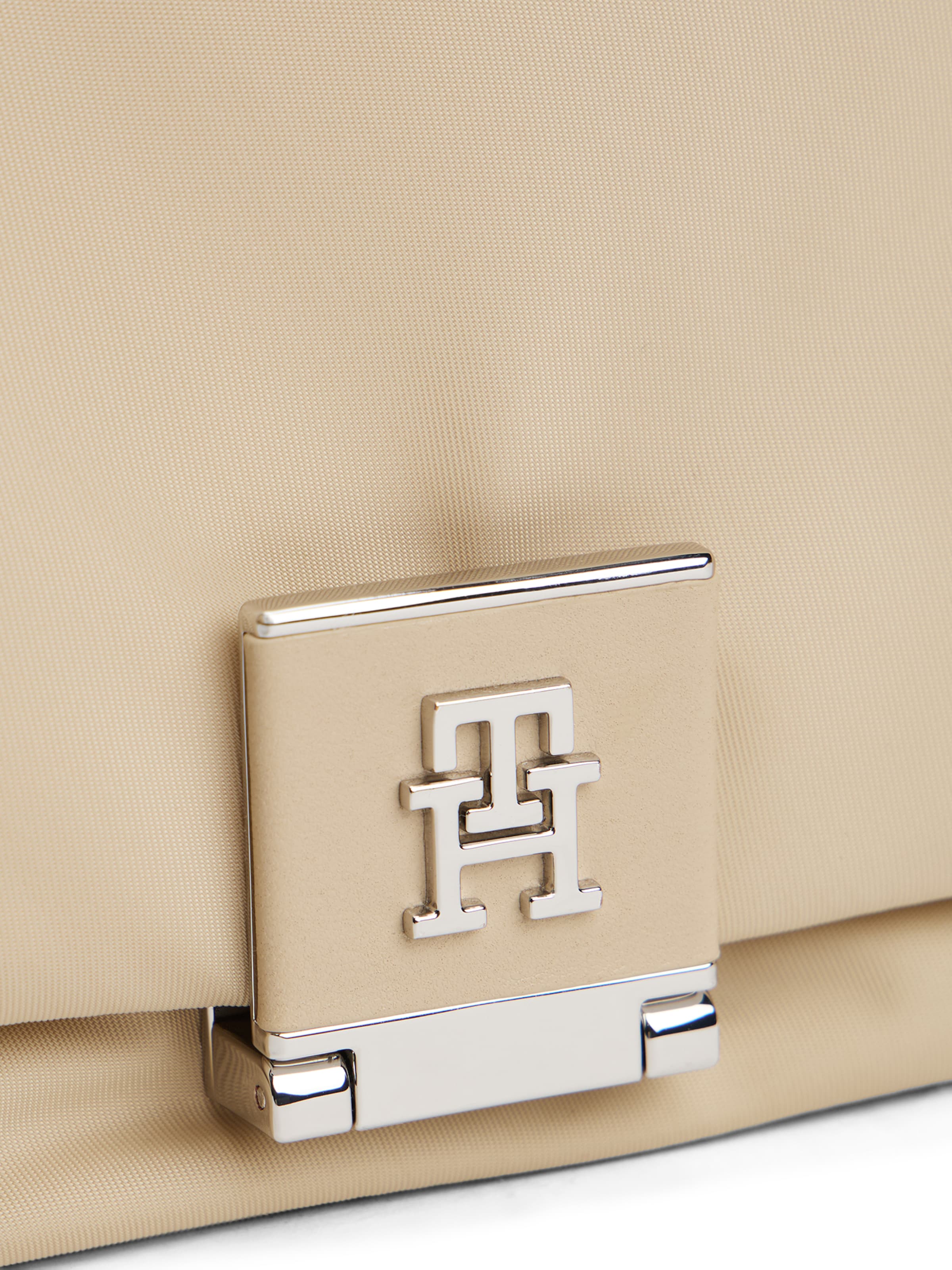 Borsa a spalla di TOMMY HILFIGER in beige