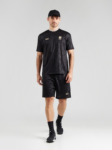 EA7 Emporio Armani Φόρμα σε μαύρο: μπροστά