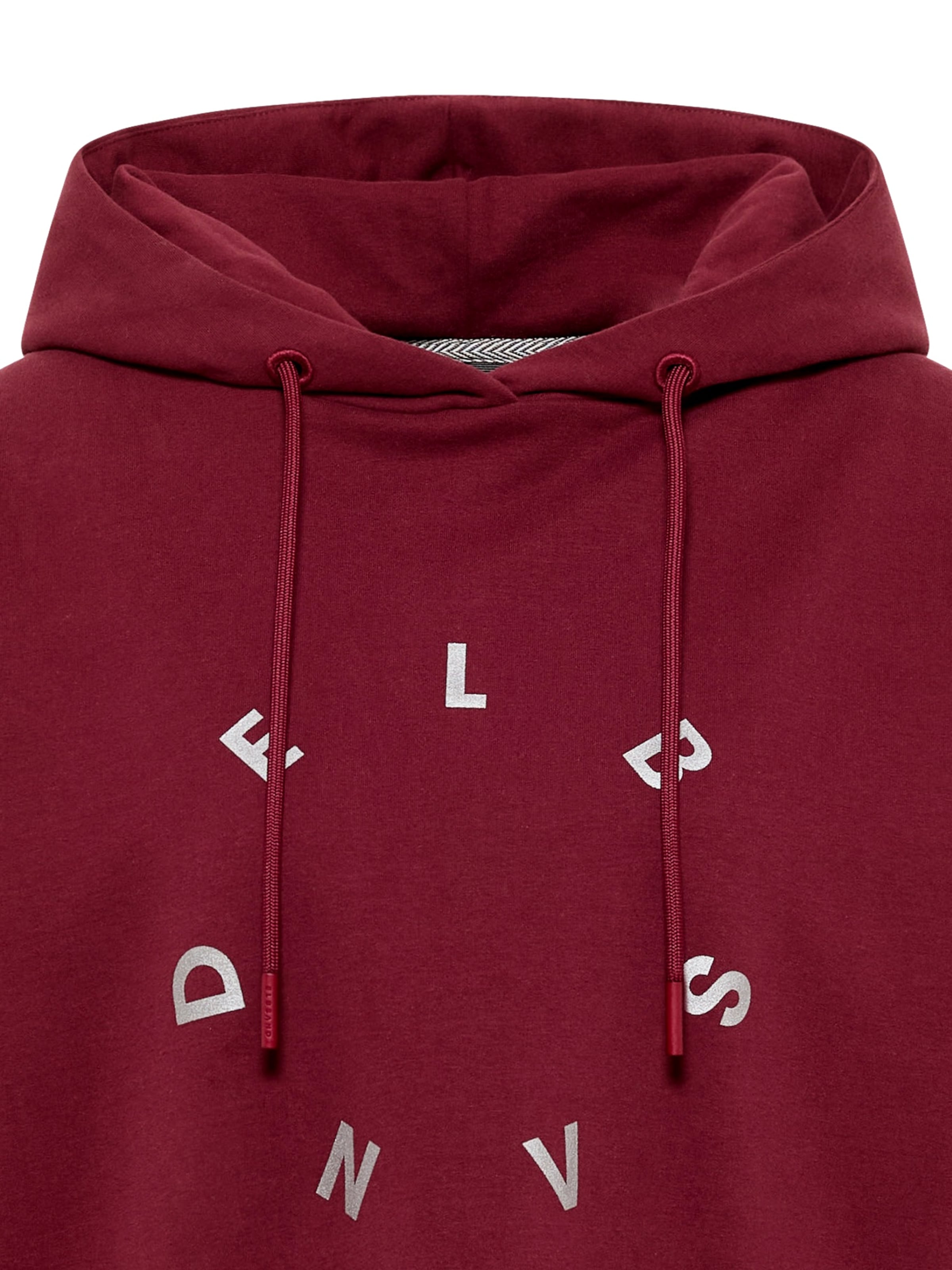 Elbsand Sweatshirt 'Daris' in Rood