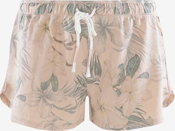 PJ Salvage Pajama Pants ' Tropic Fever ' in Yellow: front