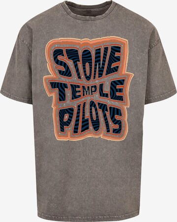 Merchcode T-Shirt 'Stone Temple Pilots' in Grau: predná strana