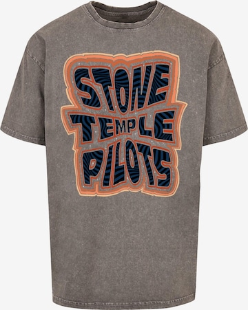Merchcode Shirt 'Stone Temple Pilots' in Grijs: voorkant