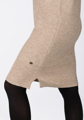 TIMEZONE Knitted dress in Beige