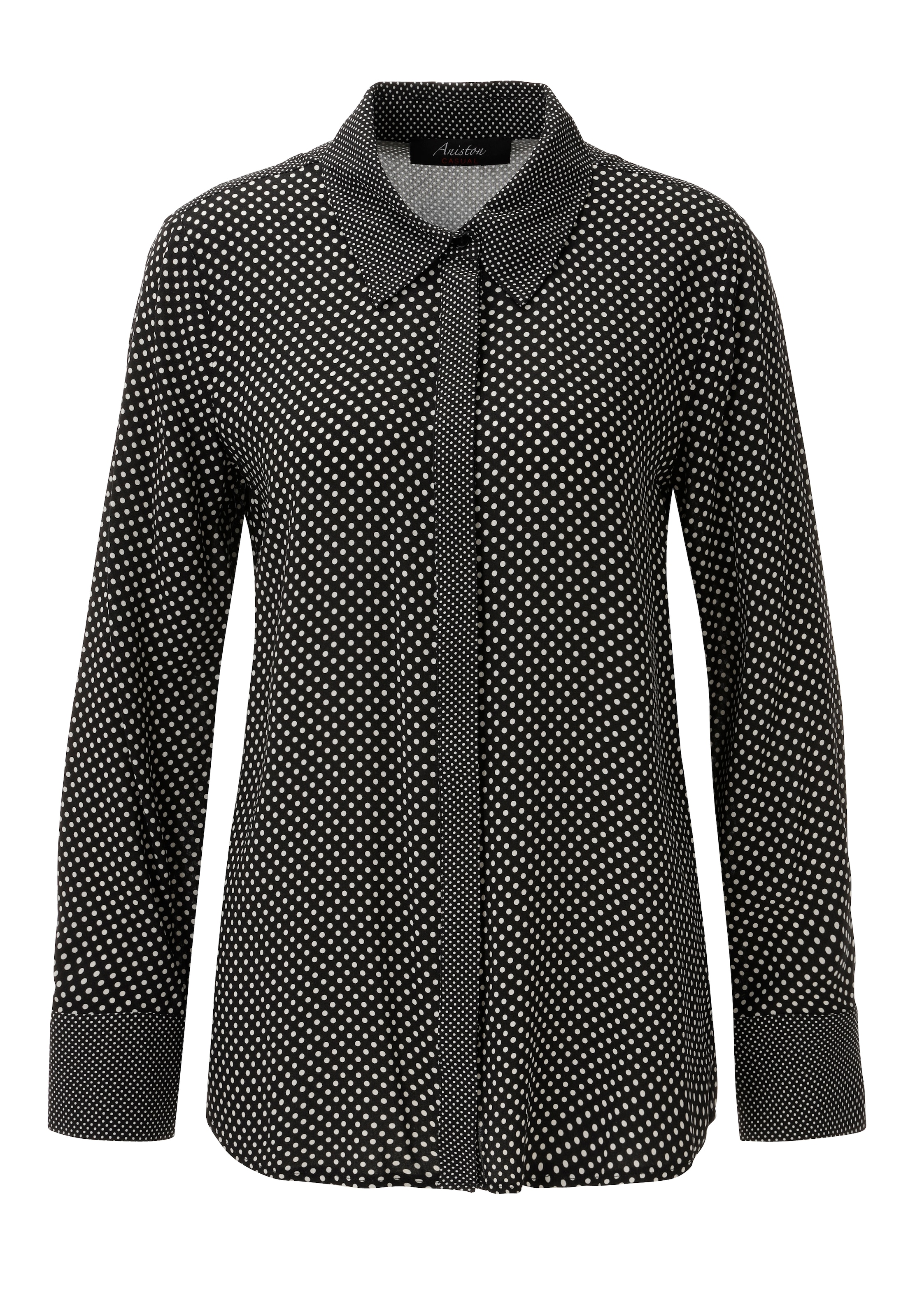 Aniston CASUAL Blouse in Black: front