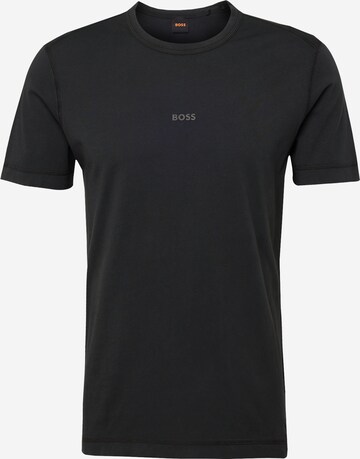 T-Shirt 'Tokks' BOSS en noir : devant