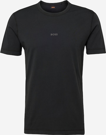 T-Shirt 'Tokks' BOSS Orange en noir : devant