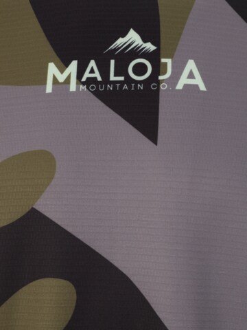 T-Shirt fonctionnel 'Gader' Maloja en vert