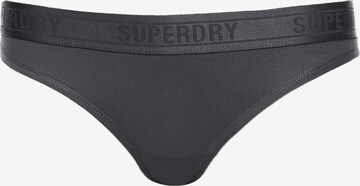 Superdry Athletic Bikini Bottoms in Grey: front