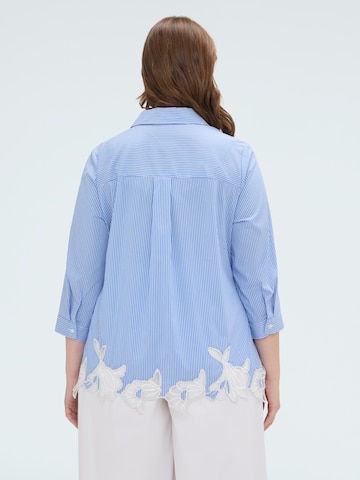Chemisier Fiorella Rubino en bleu