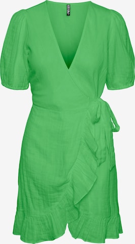 PIECES Sukienka 'Tina' w kolorze zielony: przód