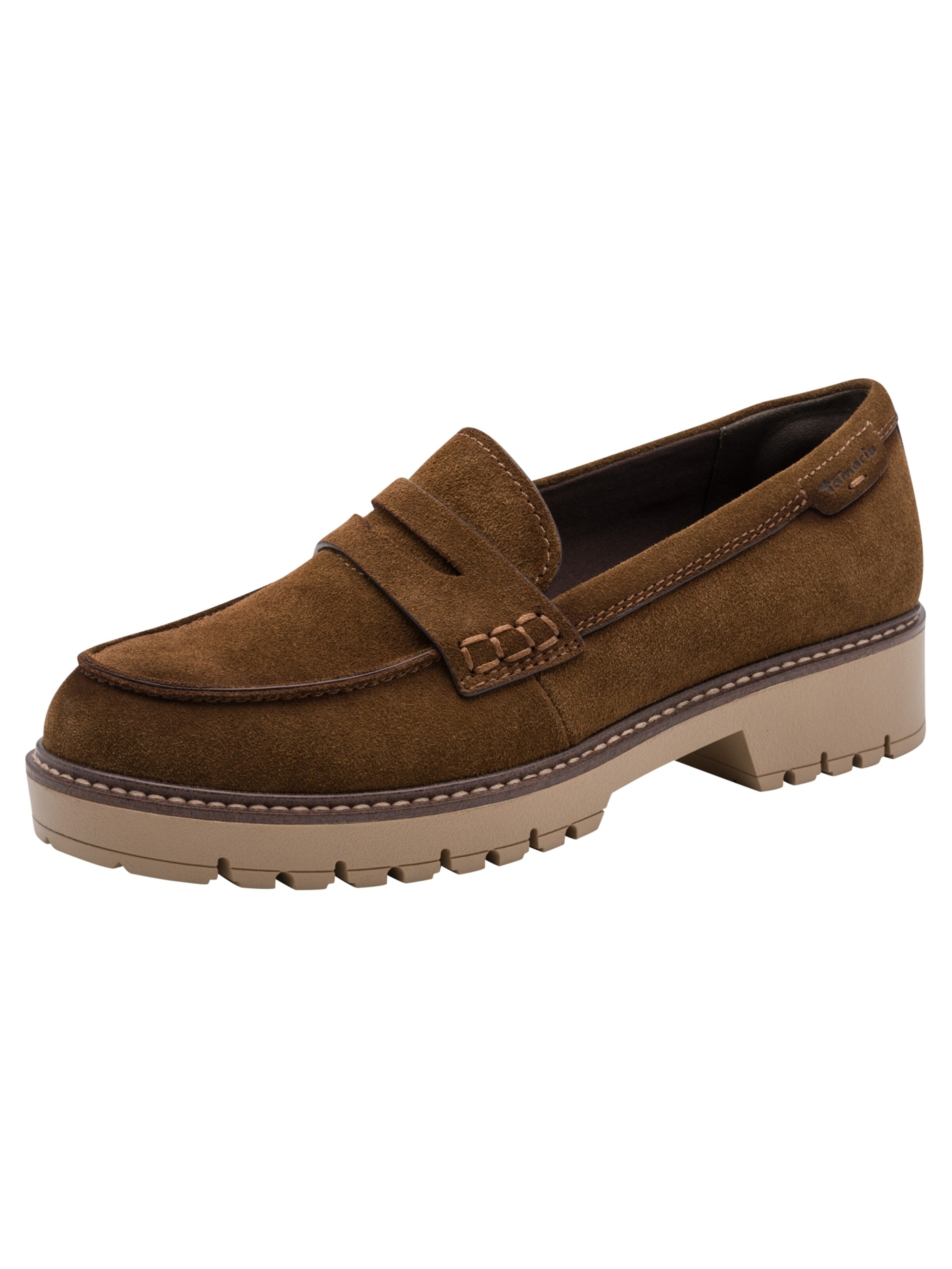 Tamaris Slipper in Braun: Vorderseite