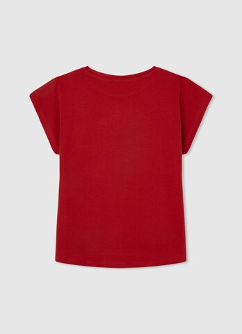 Pepe Jeans T-Shirt 'Nuria' in Rot