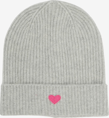 Zwillingsherz Beanie in Grey: front