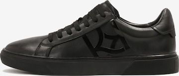 Baskets basses Kazar en noir : devant